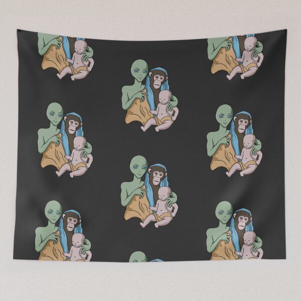 Item preview, alien monkey human conspiracy  designed and sold by isstgeschichte.
