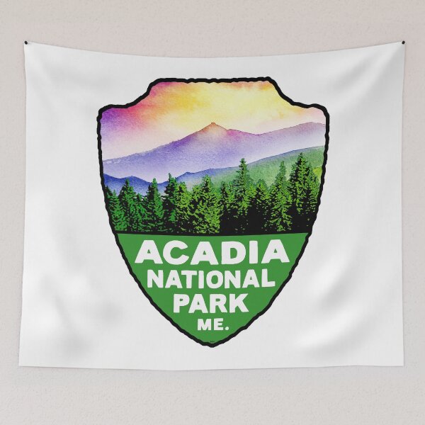 Item preview, HIKING ACADIA NATIONAL PARK MAINE  designed and sold by DESTINATIONS DECAL.