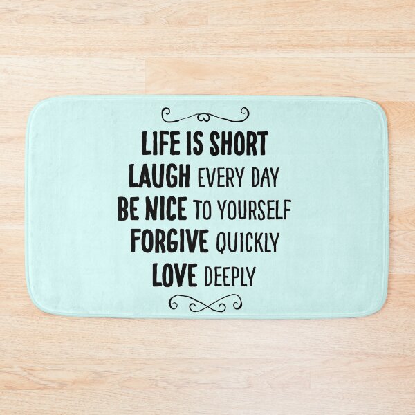 Item preview, Life Is Short Anti Stress Lifestyle Wisdom Good Advice Gift designed and sold by peter2art.
