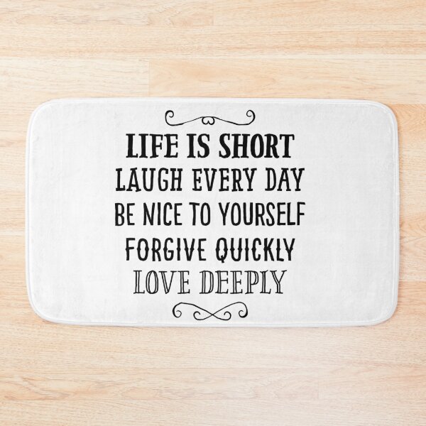Item preview, Life Is Short Anti Stress Burnout Wisdom Good Advice Gift designed and sold by peter2art.