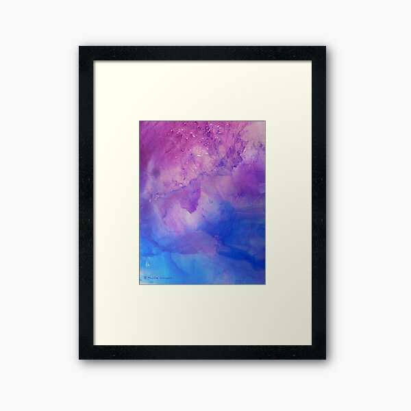 A new awakening - ice work Framed Art Print