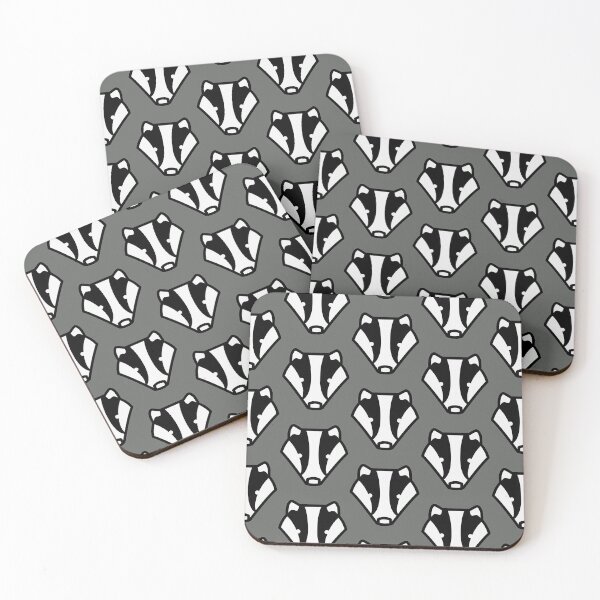 Item preview, Badger badger badger grey and black design designed and sold by Leeloks.