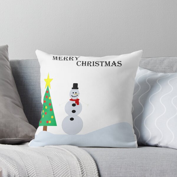 Item preview, A Snowman Beside A Christmas Tree Outside designed and sold by Grace1006.