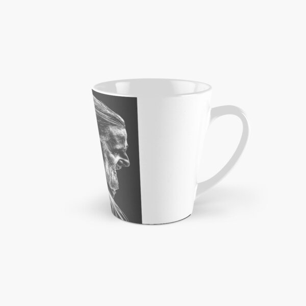 Street Photography - longhaird bearded man Tall Mug