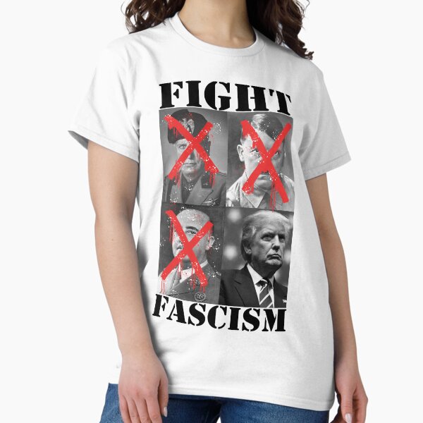 Vista previa del artículo con la obra «Luchar contra el fascismo», diseñado y vendido por Anon Shop.