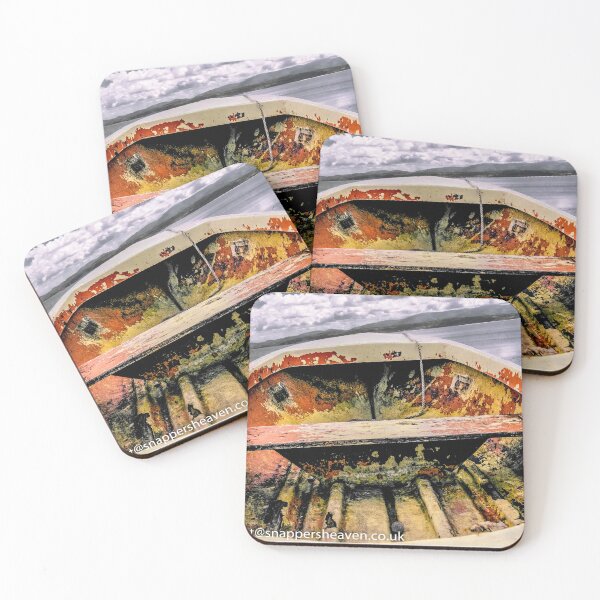 Item preview, Boat rusting on Anglesey  designed and sold by designbywhacky.