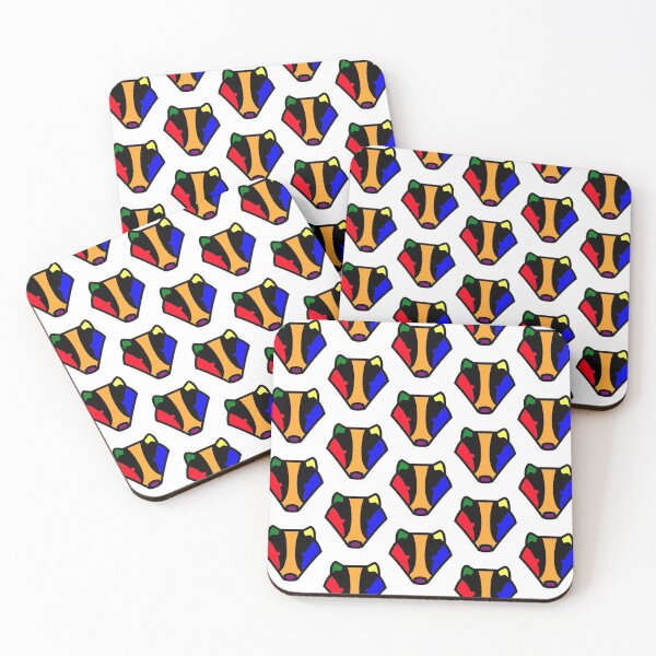 Item preview, Badger badger badger multicoloured designed and sold by Leeloks.