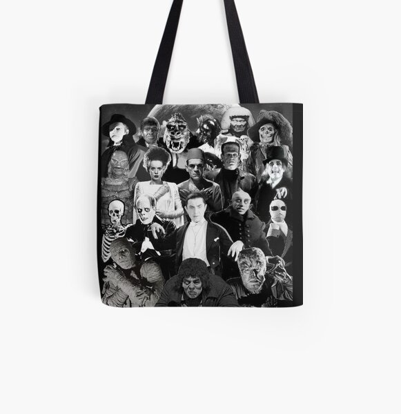 Horror Movie Messneger Bag, Classic Horror Monsters Bag