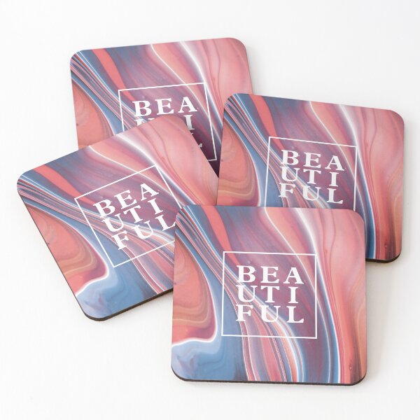 Item preview, Beautiful - Pink and Blue Paint designed and sold by AprilSLDesigns.