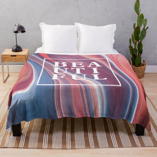 Item preview, Beautiful - Pink and Blue Paint designed and sold by AprilSLDesigns.