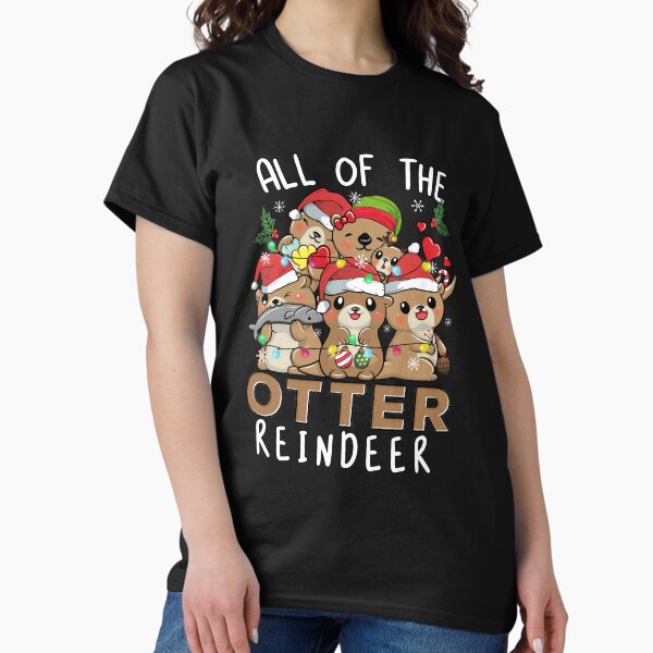 Artikel-Vorschau von Lustige Weihnachtsotter Das ganze Otter-Ren, designt und verkauft von MerchK1ng.