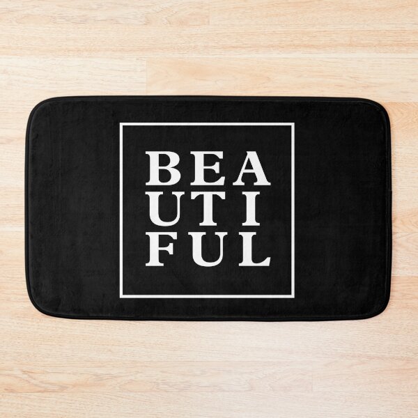 Item preview, Beautiful - Black and White designed and sold by AprilSLDesigns.