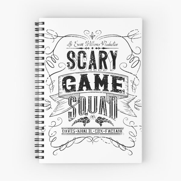 Item preview, Scary Game Squad Logo (Official) - Black designed and sold by Dandimator.