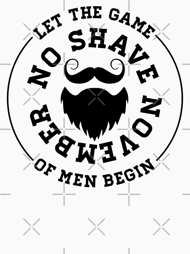 no shave november t shirt