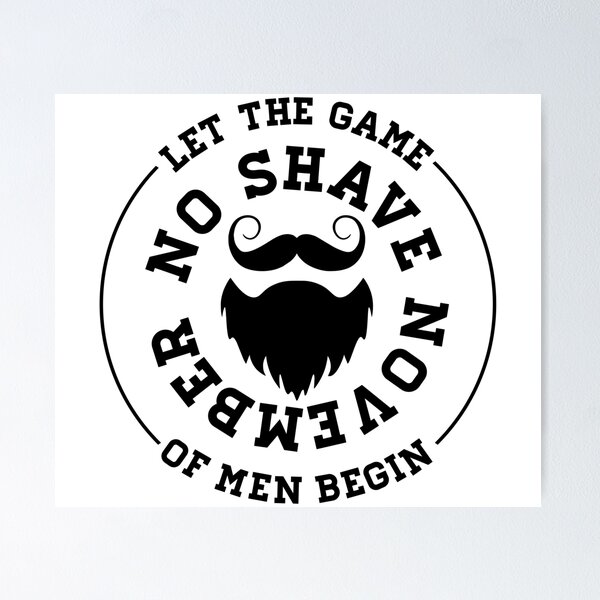 Item preview, No Shave November designed and sold by TheArtism.
