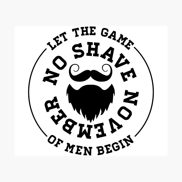 Item preview, No Shave November designed and sold by TheArtism.
