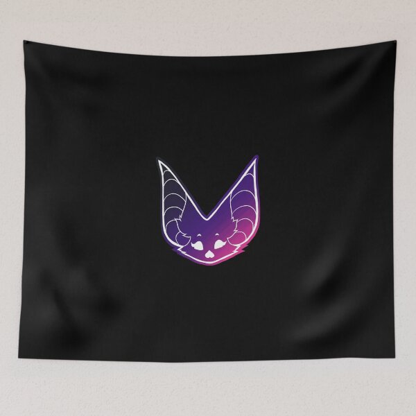 Item preview, Vaporwave Bat Badge designed and sold by Chrystallink.