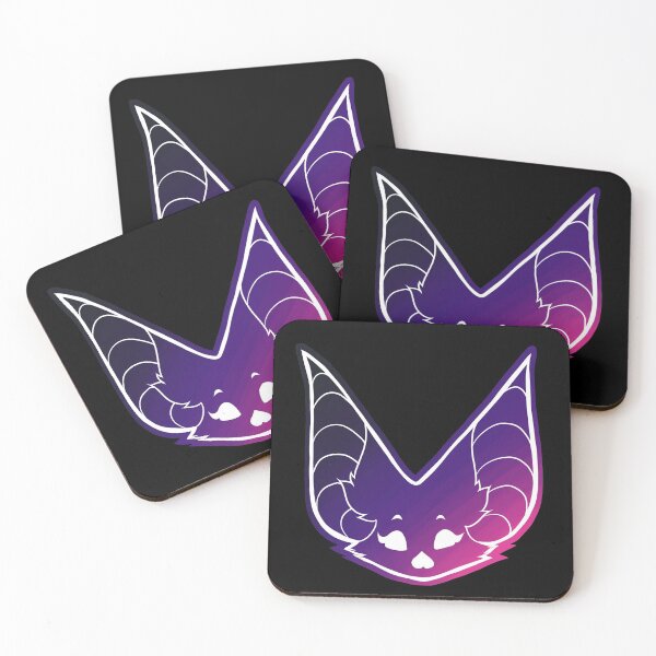 Item preview, Vaporwave Bat Badge designed and sold by Chrystallink.