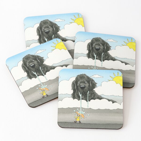 Item preview, Newfy in the Sky designed and sold by S.O.S.  Terre-neuve Québec Newf Rescue.