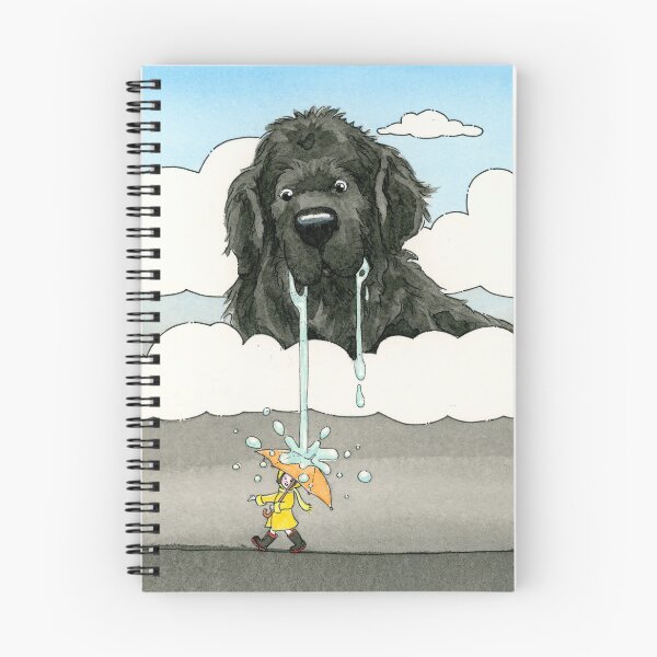 Item preview, Newfy in the Sky designed and sold by S.O.S.  Terre-neuve Québec Newf Rescue.