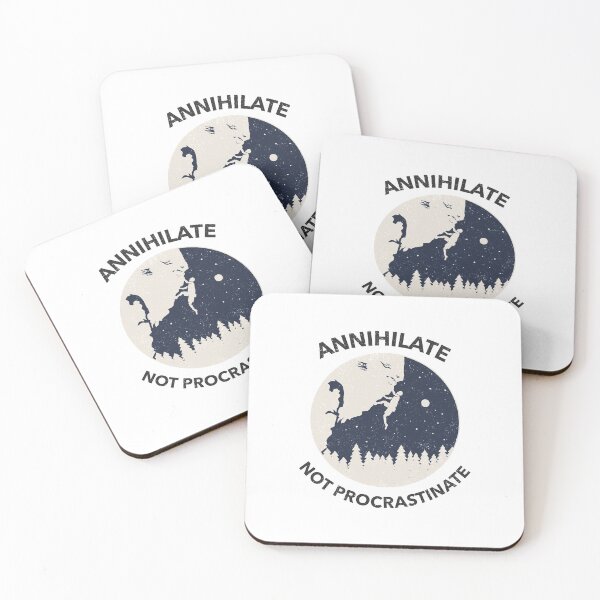 Item preview, Annihilate, Not Procrastinate  designed and sold by jaslee125.