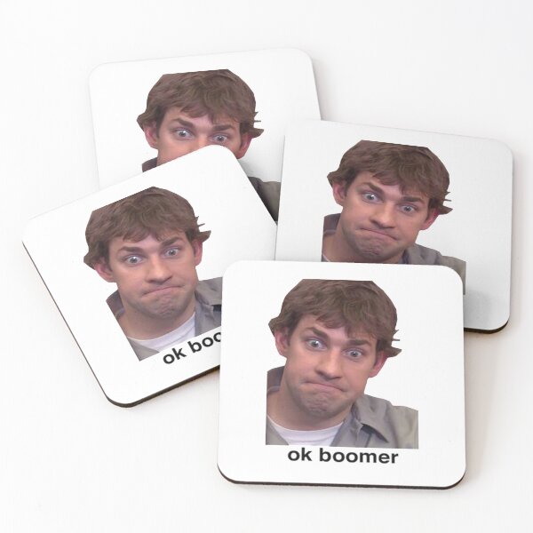 Item preview, Ok boomer: office version designed and sold by Elizabeth Tibbe.