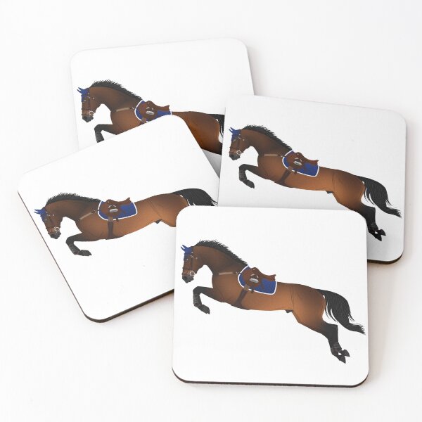 Item preview, Bay Warmblood Show Jumper - Equine Rampaige designed and sold by equinerampaige.