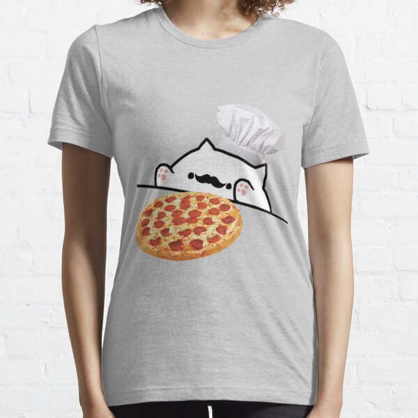 Pizza Cat T Shirts Redbubble - bongo cat raining tacos roblox