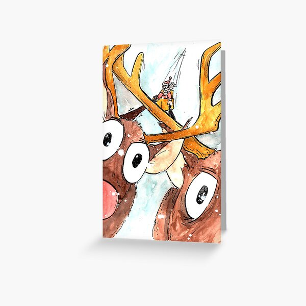 Sleigh Ride Greeting Card