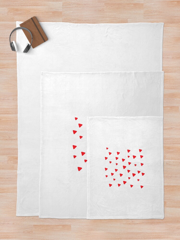 Thumbnail 5 of 6, Throw Blanket, Strawberries designed and sold by Probing.