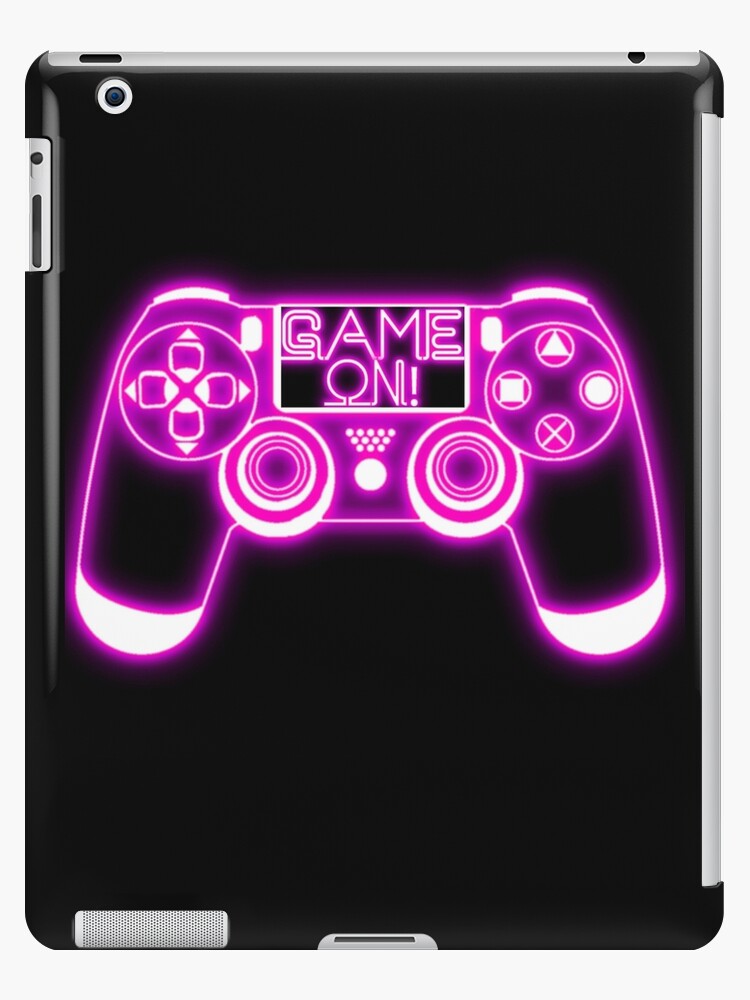 Pink Neon Video Controller " Case Skin for Sale by ItsSprinks | Redbubble