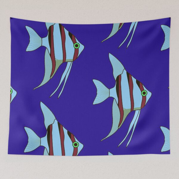 Item preview, Blue Angelfish designed and sold by killies.