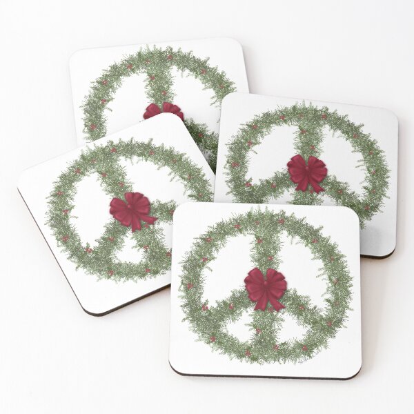 Item preview, Evergreen Peace Wreath designed and sold by Stacy Mitchell.
