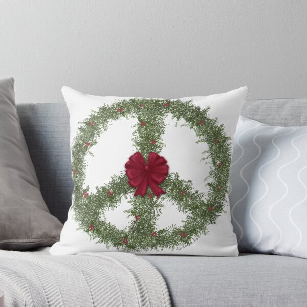 Item preview, Evergreen Peace Wreath designed and sold by Stacy Mitchell.