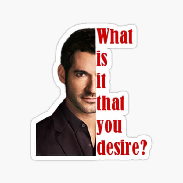 Lucifer Merch 1 Sticker By Axi Hd Redbubble