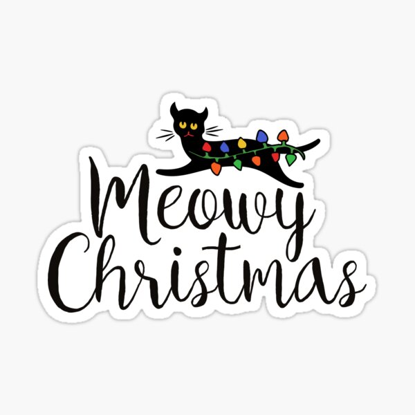 Item preview, Meowy Christmas designed and sold by Boog Monst .