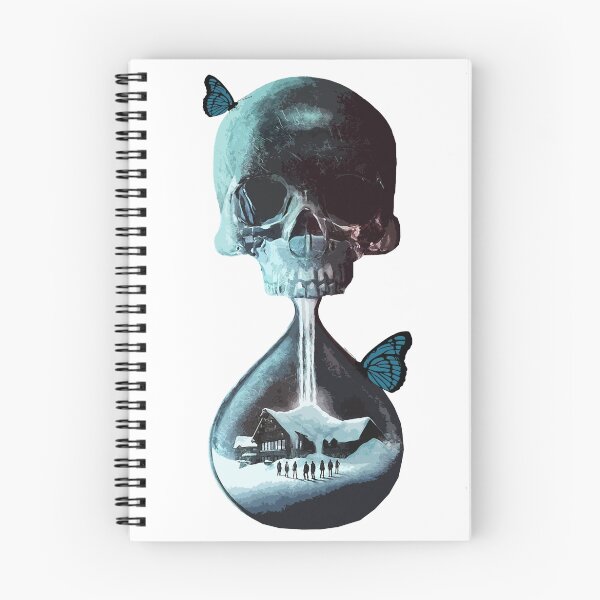 Item preview, Until dawn - skull and butterflies designed and sold by Art by athelstan.