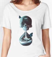 Until dawn - skull and butterflies Women's Relaxed Fit T-Shirt