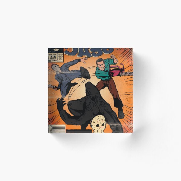 Friday Comics Acrylic Block