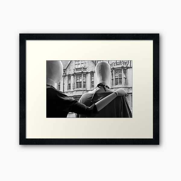 let's go out tonight Framed Art Print