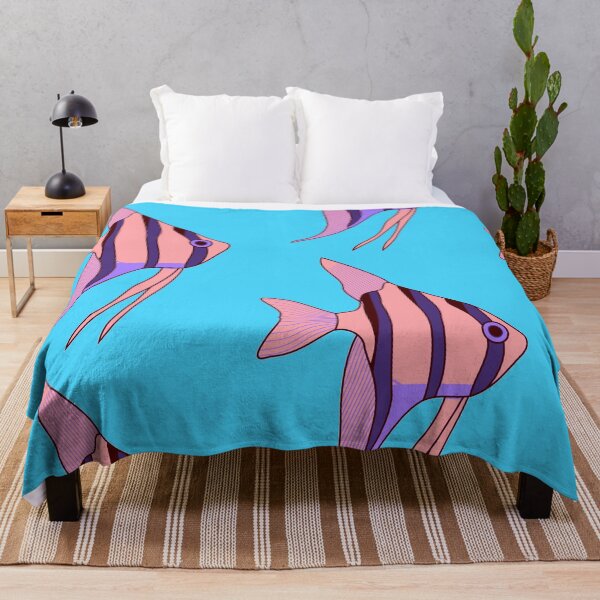 Item preview, Pink Angelfish Pop Art designed and sold by killies.