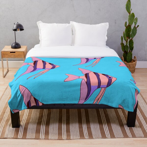 Item preview, Pink Angelfish Pop Art designed and sold by killies.