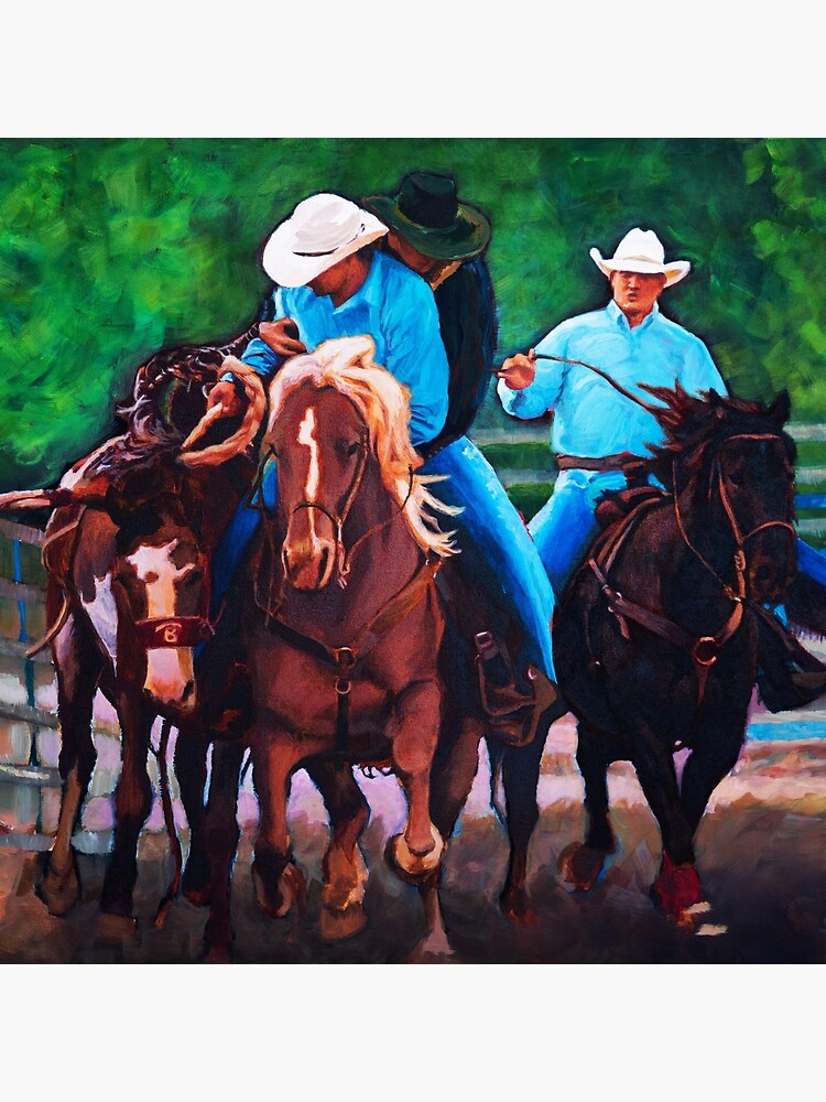 Rodeo Cowboys by SharonButler