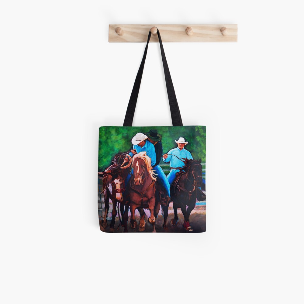 Rodeo Cowboys Tote Bag
