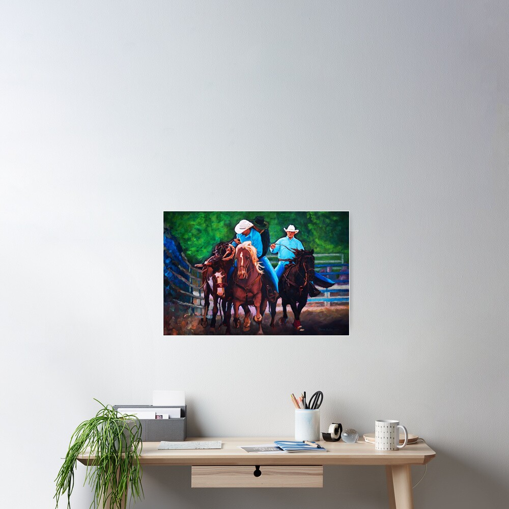 Rodeo Cowboys Poster