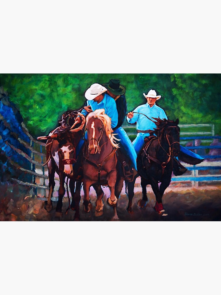 Rodeo Cowboys by SharonButler