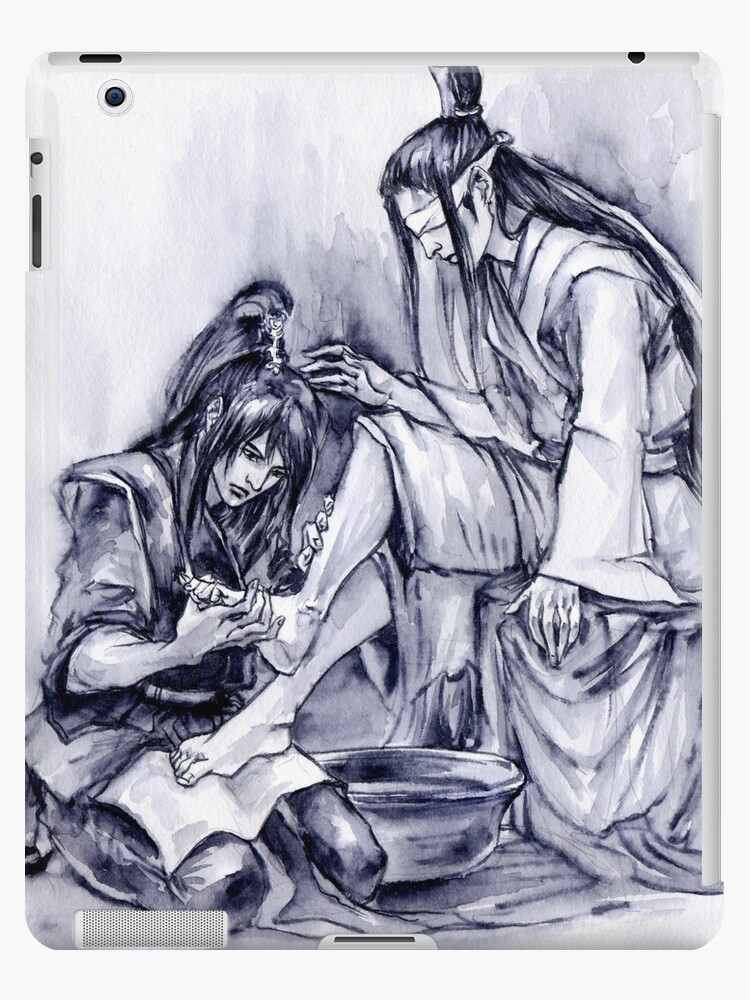 Xuexiao Washing Feet Ipad Case Skin By Cloudyshores Redbubble