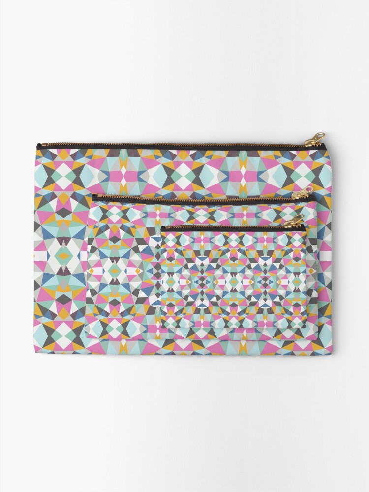 Alternate view of Fun Fair Tribal Zipper Pouch