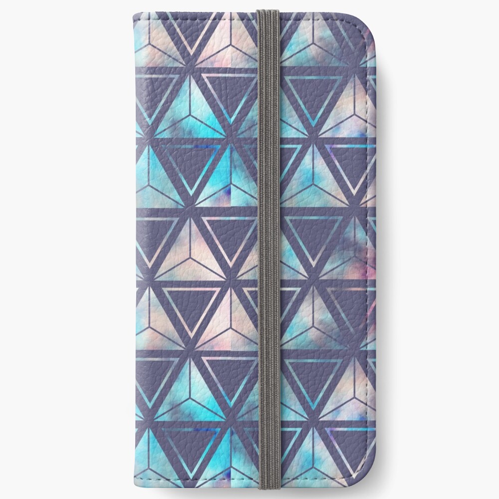 Geo Dream Five Plum iPhone Wallet