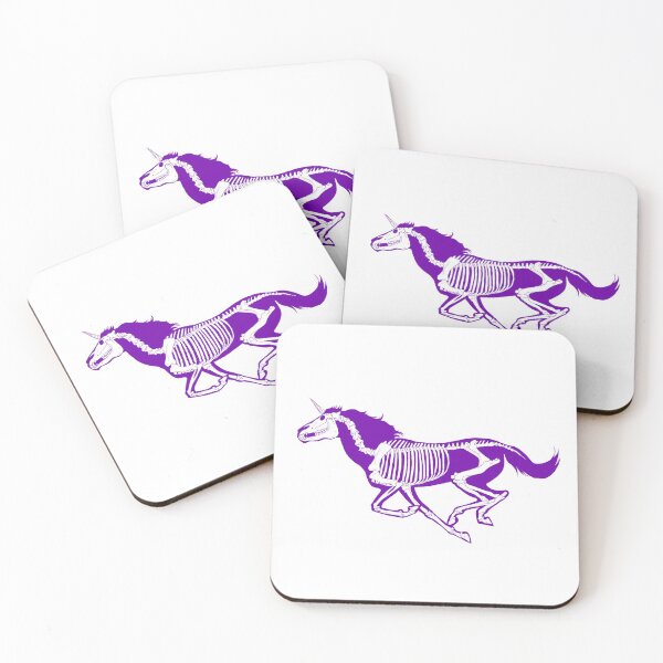 Item preview, Xray Unicorn Skeleton Purple/White designed and sold by LuxeHurricane.
